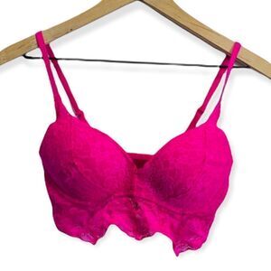 💖 PINK VICTORIAS SECRET PINK LACY BRA SIZE SMALL 💖